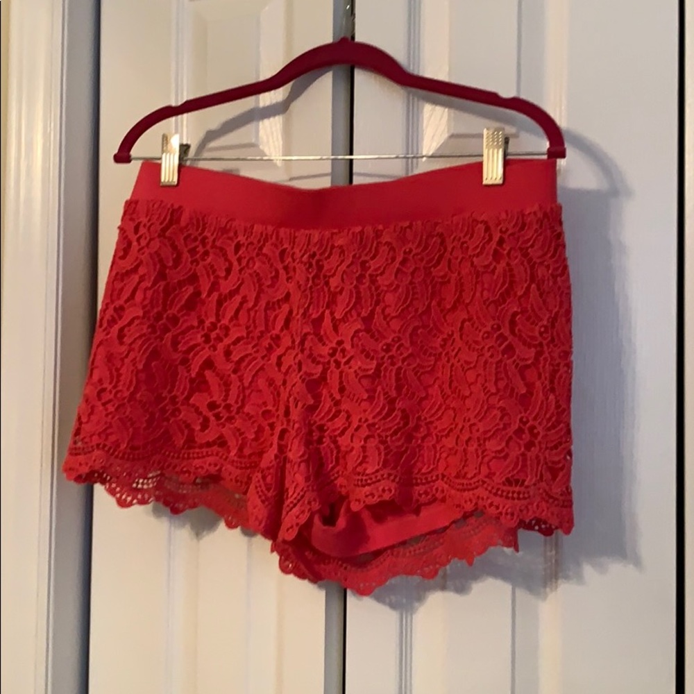 Lace shorts